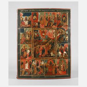 Große Festtagsikone