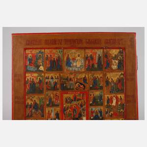 Große Festtagsikone