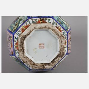 Große Doppelkürbisvase