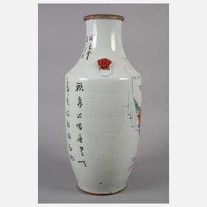 Bodenvase Famille rose