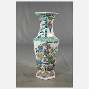 Bodenvase Famille rose