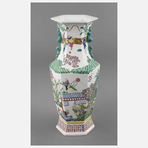 Bodenvase Famille rose