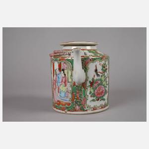 Teekanne Famille rose