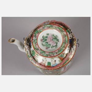 Teekanne Famille rose