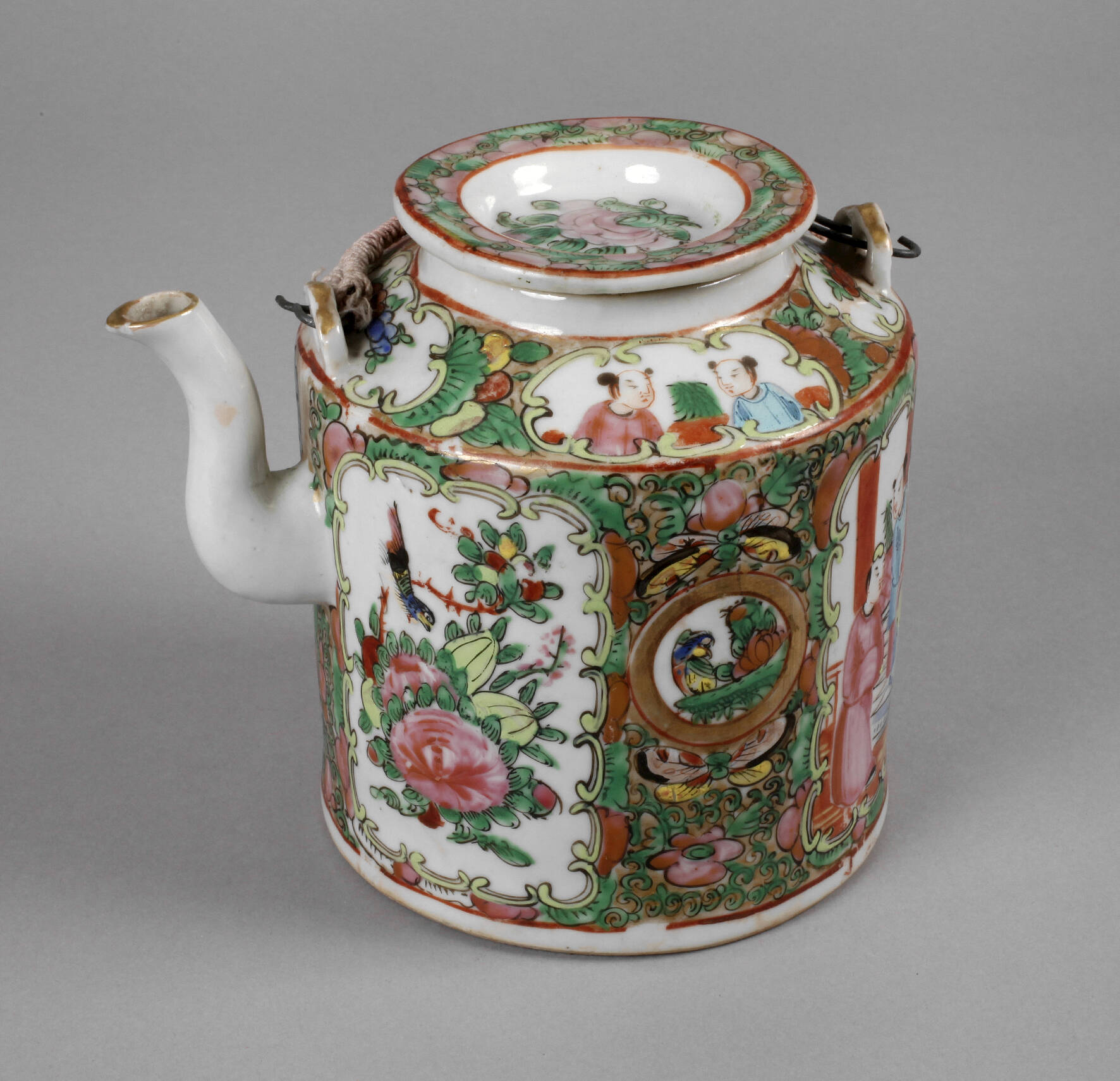 Teekanne Famille rose