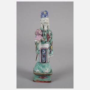 Vier Porzellanfiguren