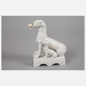 Vier Porzellanfiguren