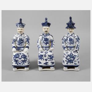 Drei Porzellanfiguren