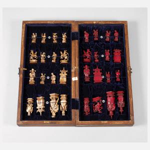 Schachspiel Elfenbein