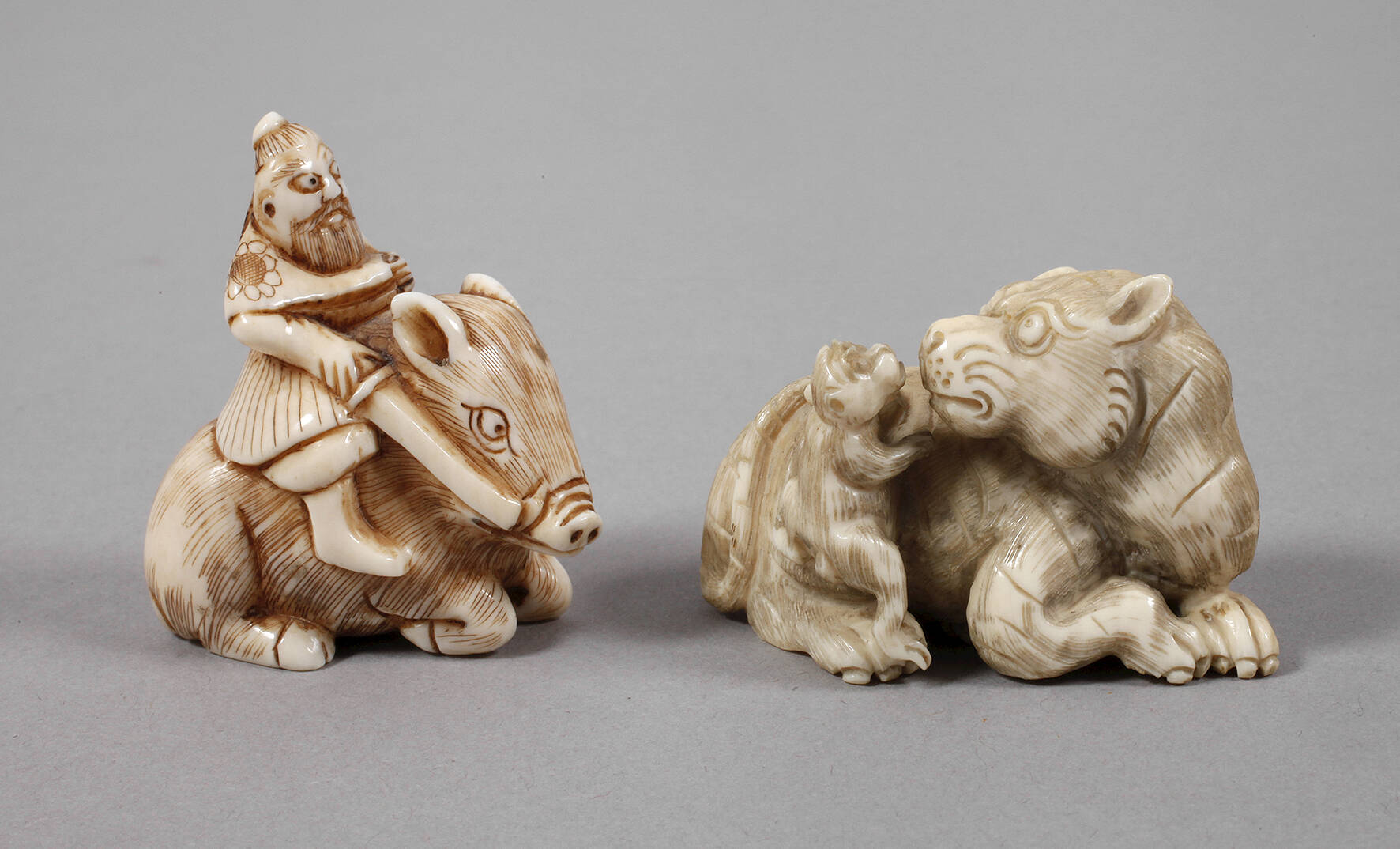 Zwei Netsuken