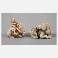 Zwei Netsuken111