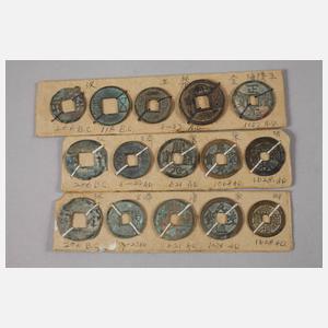 Konvolut alte Cash-Münzen