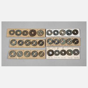 Konvolut alte Cash-Münzen