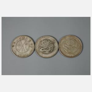 Konvolut asiatische Münzen