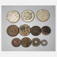 Konvolut asiatische Münzen111