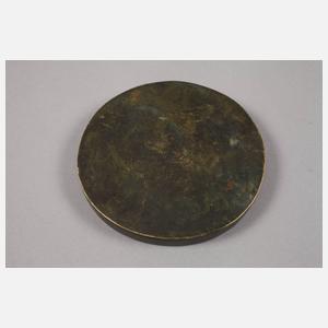 Bronzeplakette Erotika