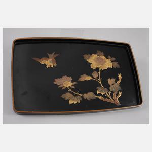 Drei Lackschnitzereien