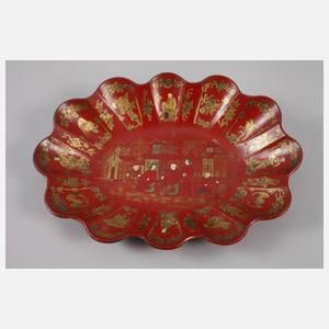 Drei Lackschnitzereien