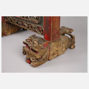 Prachtvoller Standspiegel China