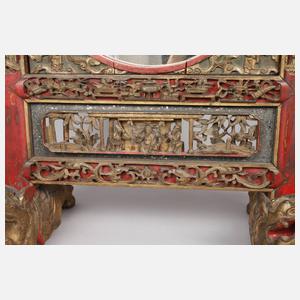 Prachtvoller Standspiegel China