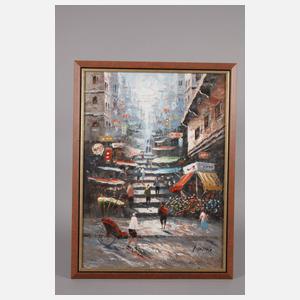 Chinesische Stadtansicht