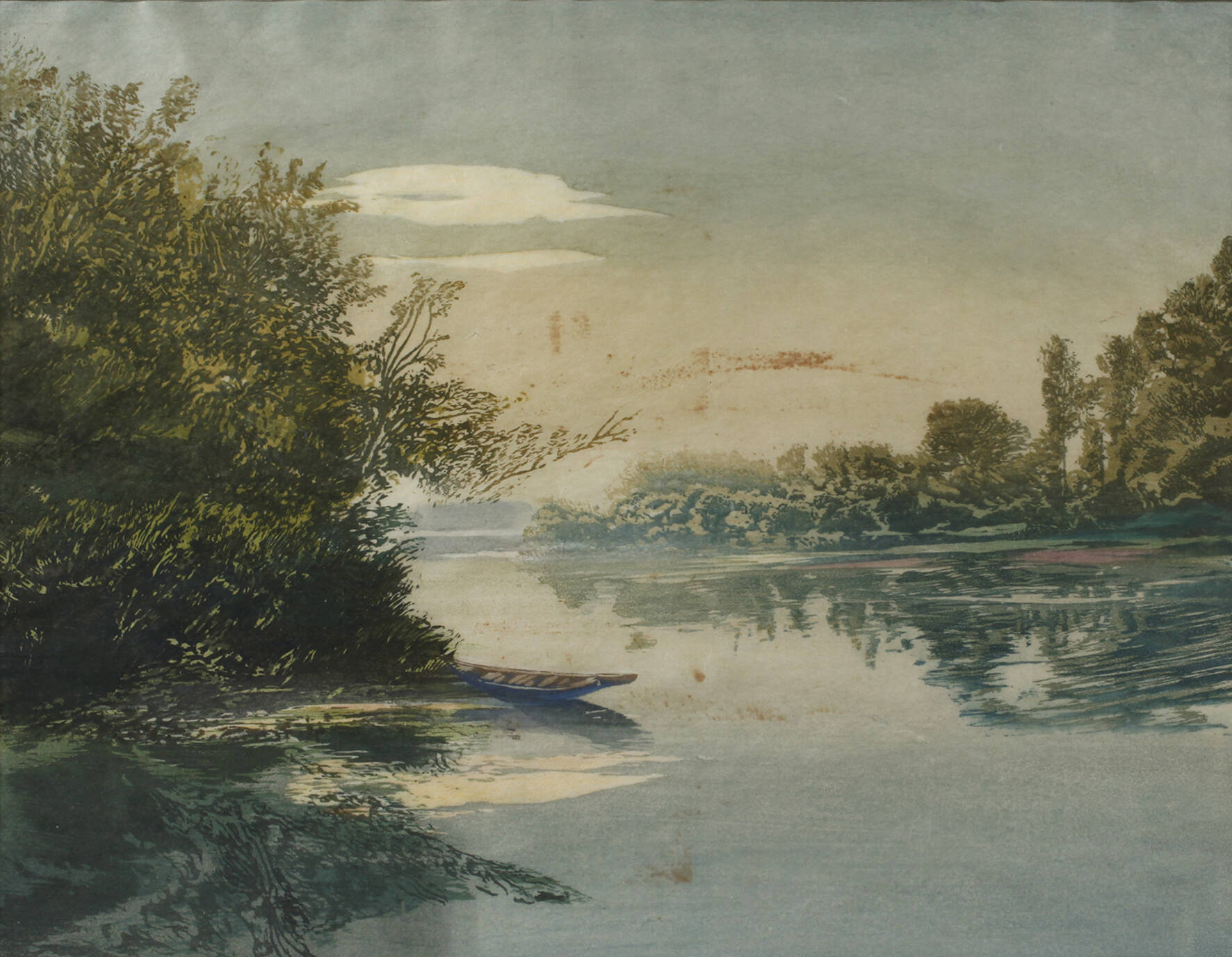 Japanischer Farbholzschnitt