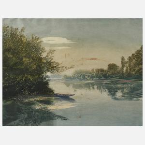 Japanischer Farbholzschnitt