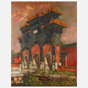 Torbogen am Xiangshan-Park