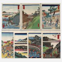 Konvolut Farbholzschnitte111