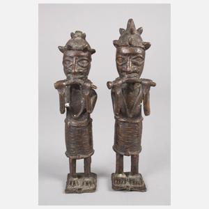 Paar figürliche Plastiken