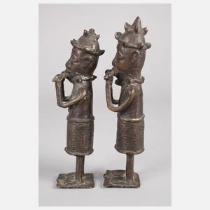 Paar figürliche Plastiken