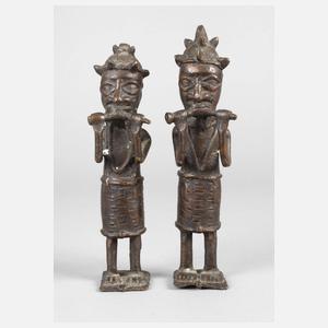 Paar figürliche Plastiken