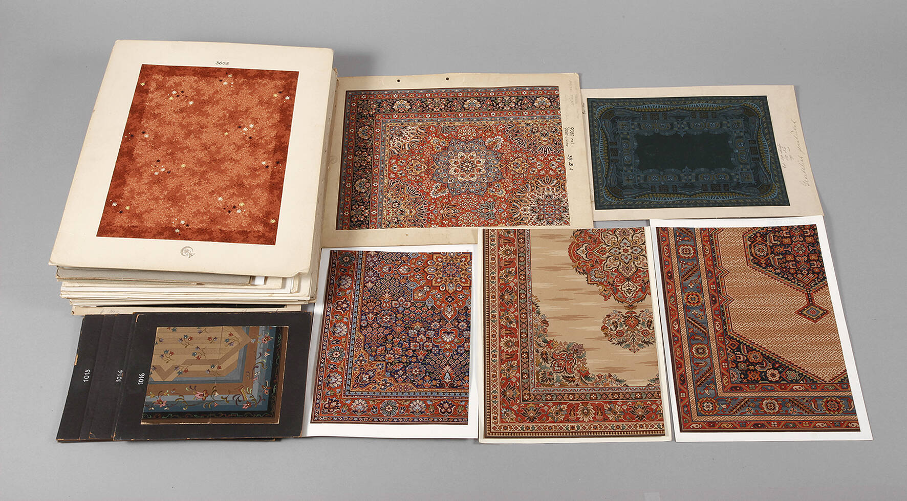 Posten Teppichentwürfe