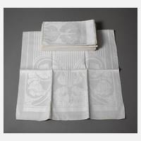 Zwölf Jugendstilhandtücher111