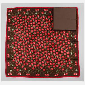Seidentuch Louis Vuitton "Cerises"