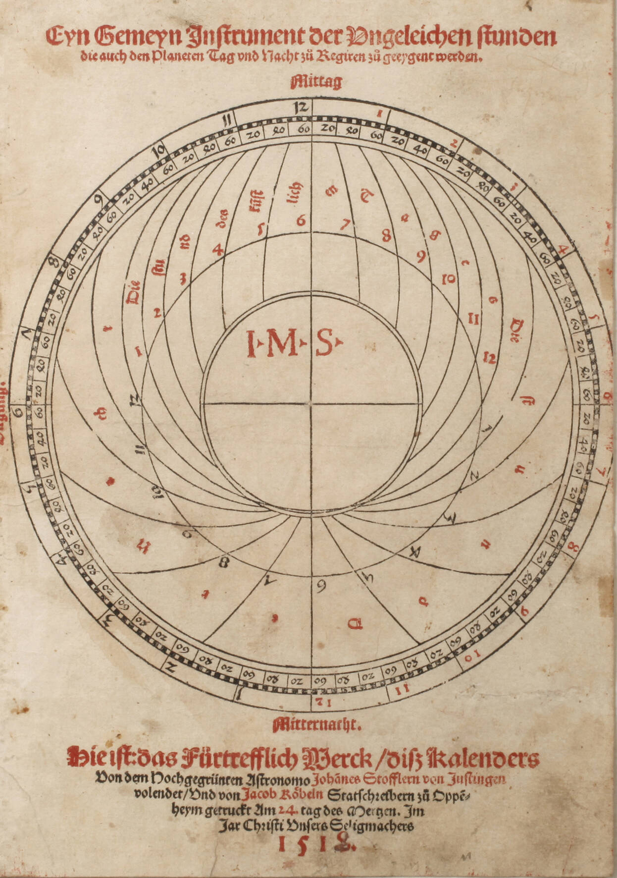 Kalenderblatt 1518