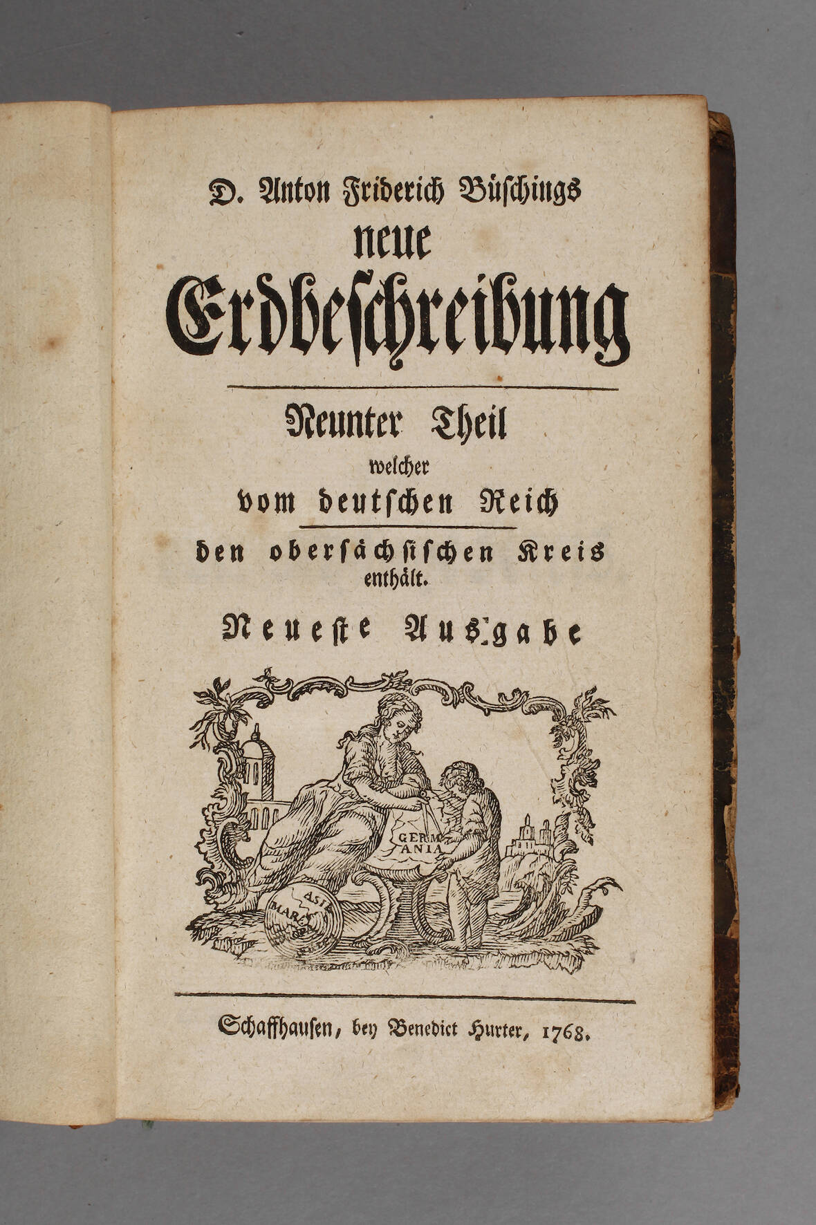 Anton Friderich Büschings neue Erdbeschreibung