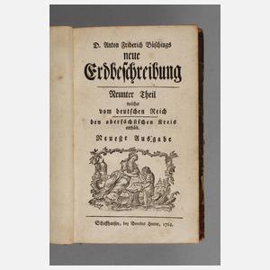 Anton Friderich Büschings neue Erdbeschreibung
