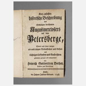 Kurz gefassete historische Beschreibung