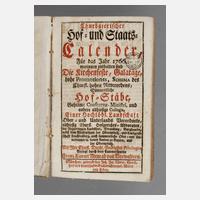 Churbaierischer Hof- und Staatskalender 1766111