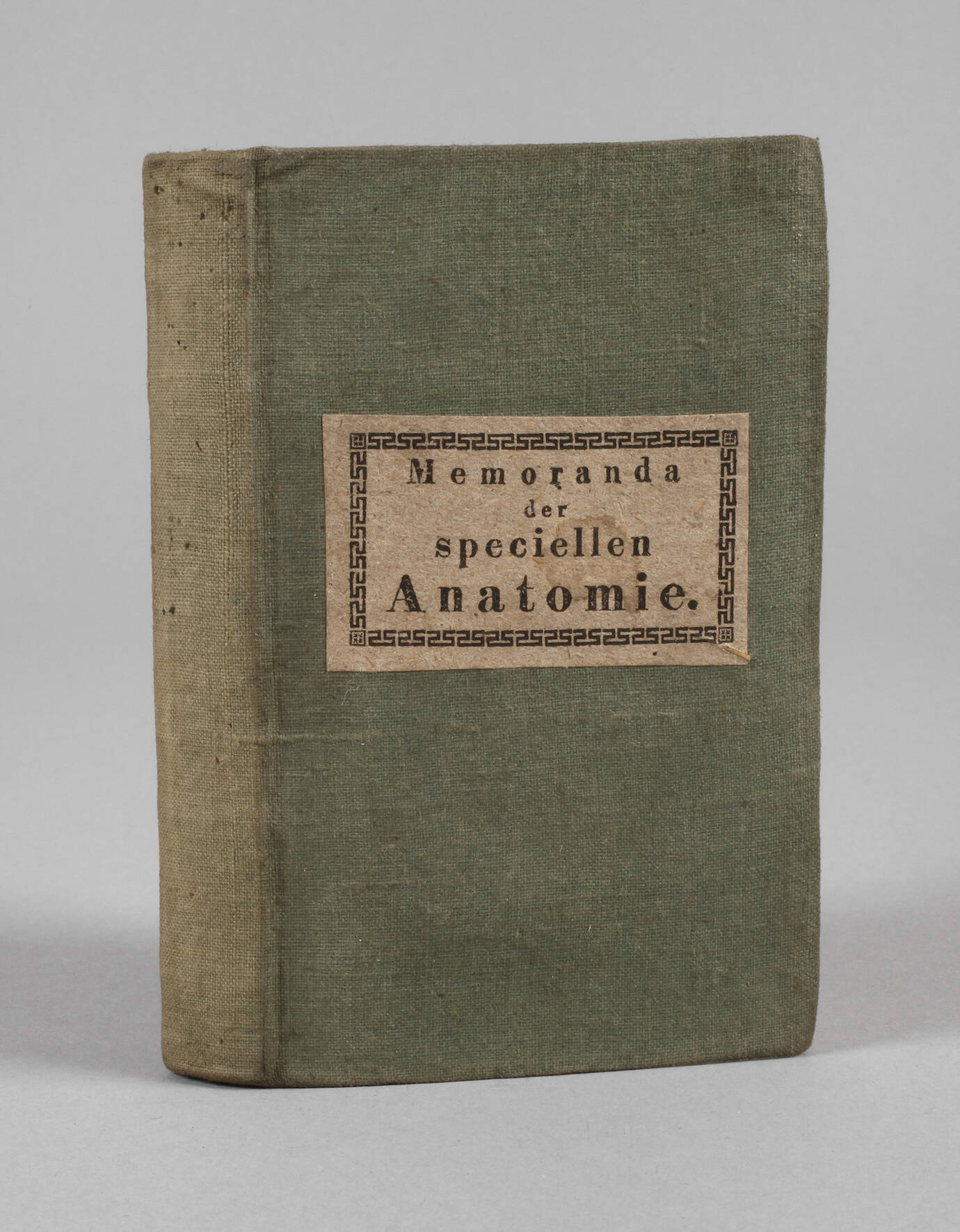 Memoranda der speciellen Anatomie