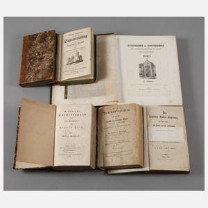 Historisches Bücherkonvolut 19. Jh.