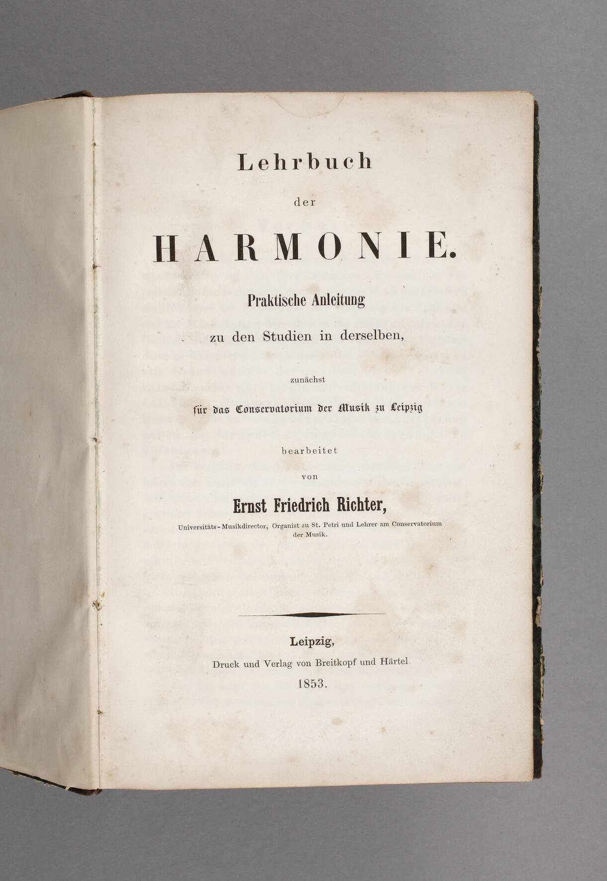 Lehrbuch der Harmonie