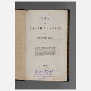 Reden über Freimaurerei