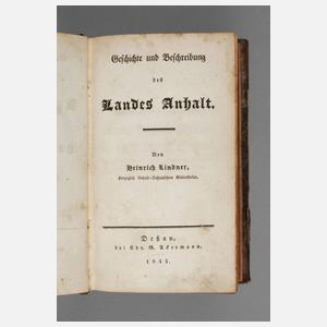 Geschichte und Beschreibung des Landes Anhalt