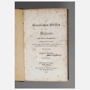 Die klassischen Stellen der Schweiz