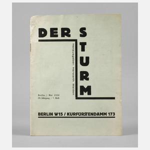 Monatsschrift "Der Sturm"