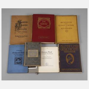 Konvolut Kunstbücher
