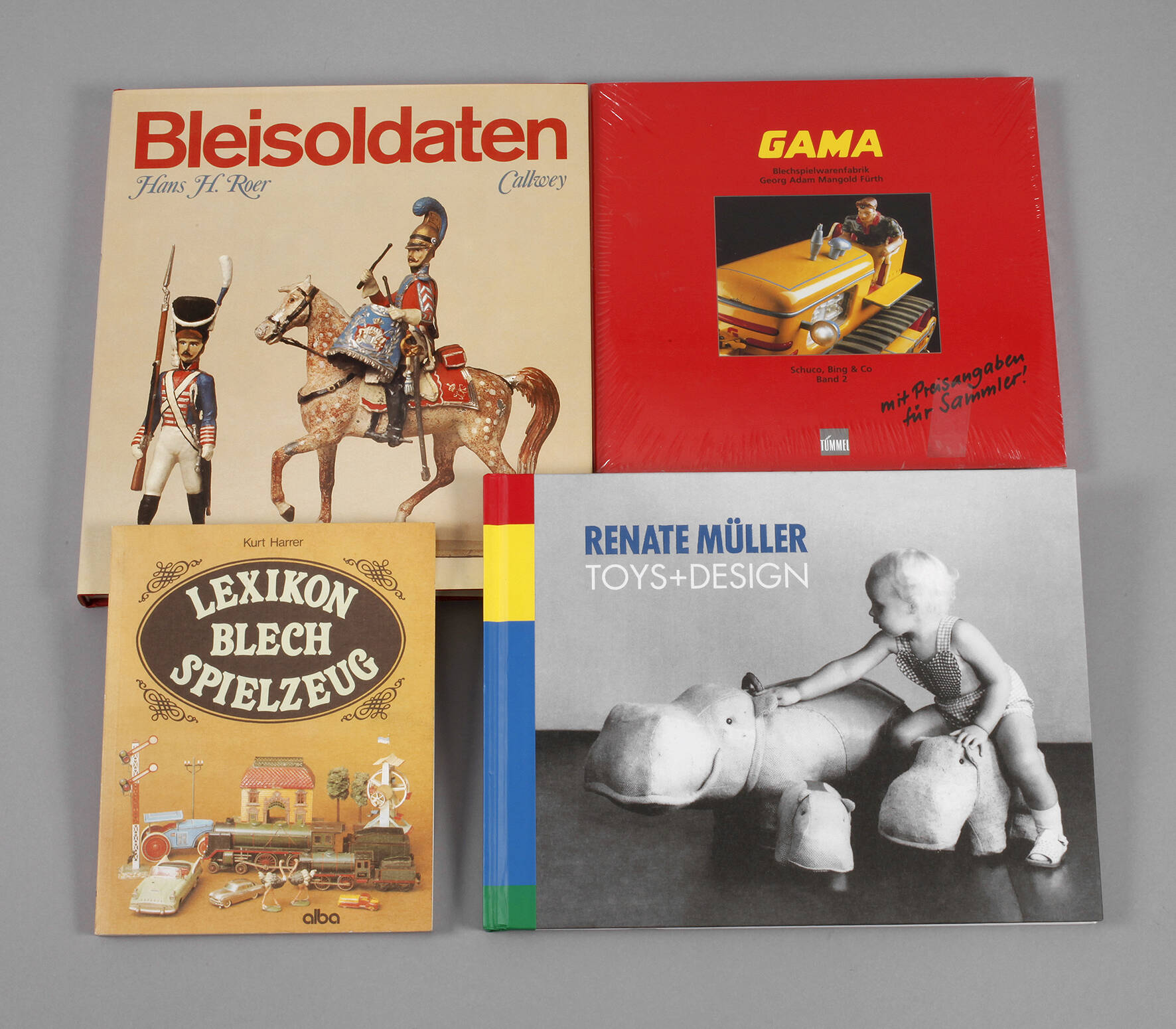 Konvolut Fachbücher Spielzeug