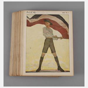 Konvolut Zeitschrift "Die Jugend"
